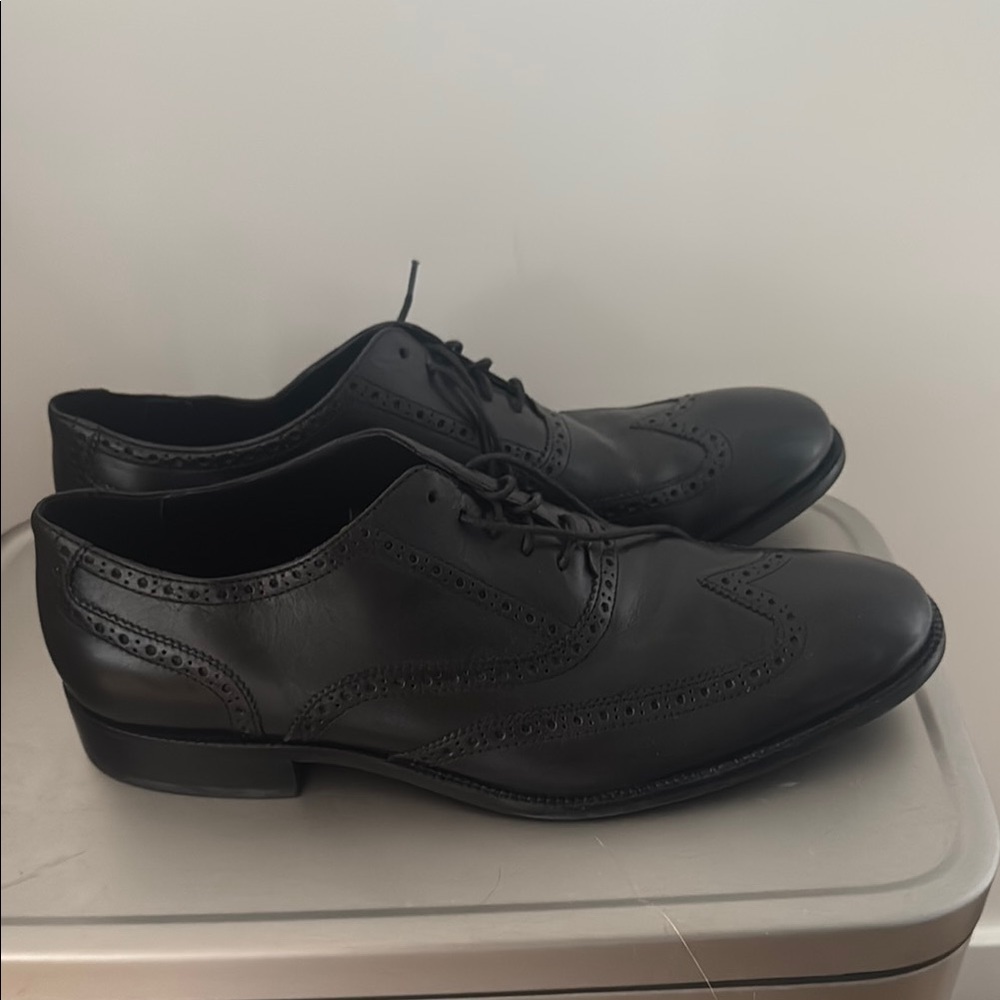 Cole Haan wingtip Black Dress Shoes